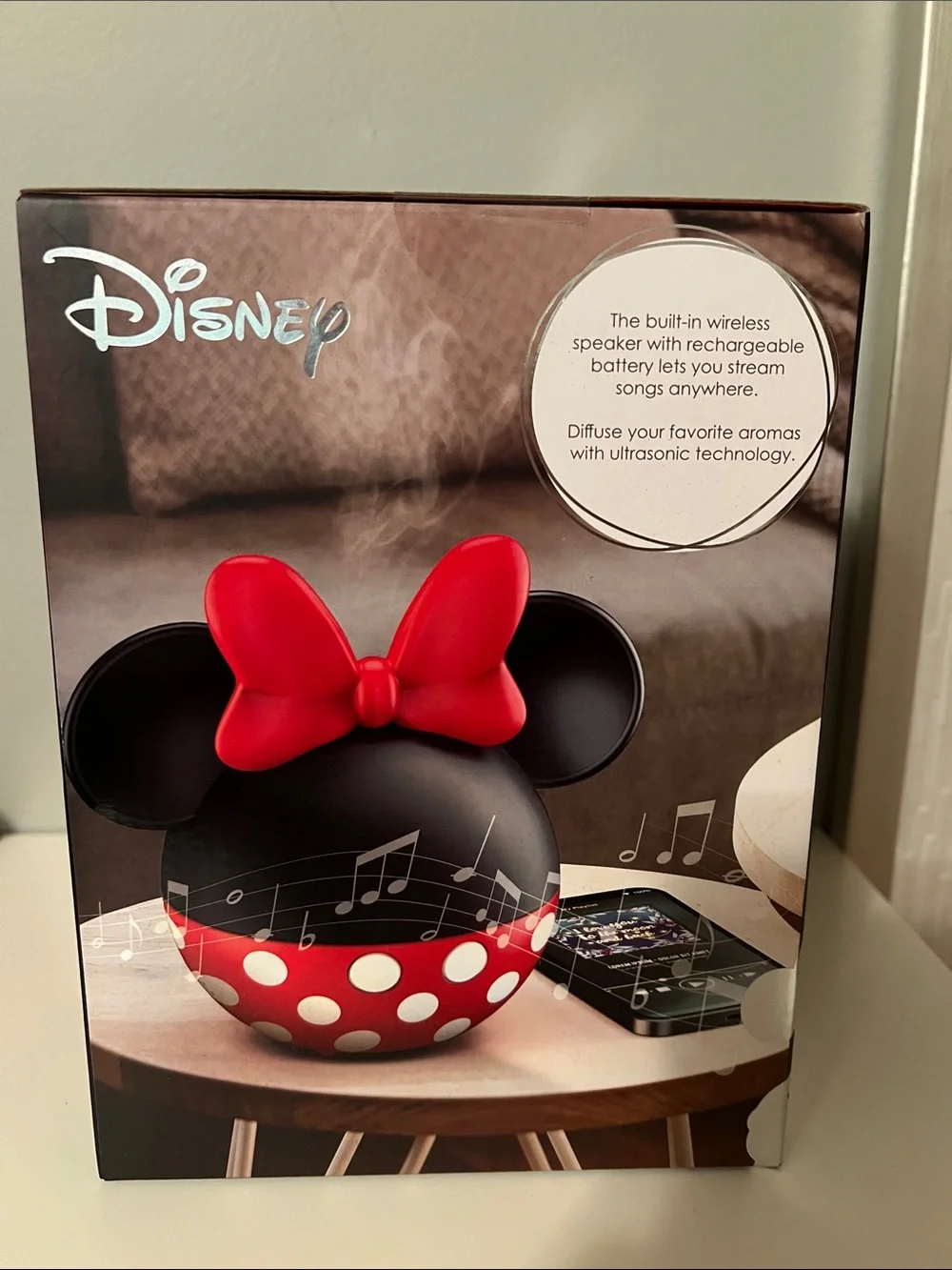 Disney Minnie Mouse Diffuser & Wireless Speaker
